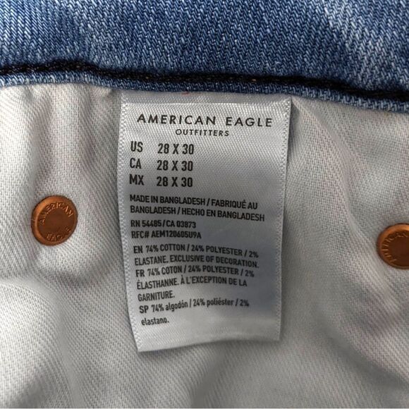 AMERICAN EAGLE Men’s AirFlex+ Temp Tech Athletic Skinny Jeans 28x30 - Picture 7 of 8